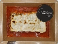 Bild vegane Lasagne mit Tomatensoße