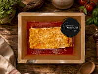 Bild Lasagne Bolognese mit Tomatenso&szlig;e