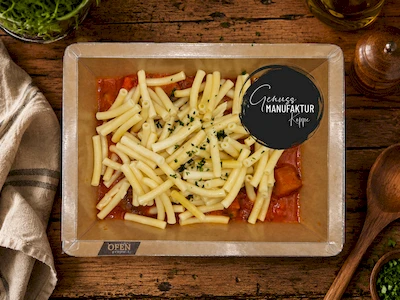 Bild Makkaroni mit Tomaten-Gem&uuml;seso&szlig;e