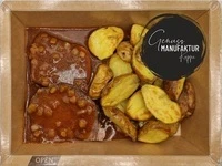 Bild Zwiebelfleisch mit Rosmarin-Kartoffeln
