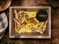 Bild K&auml;sesp&auml;tzle mit H&auml;hnchen