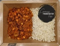 Bild Chili sin Carne mit Reis