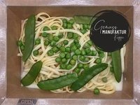 Bild Linguine mit Zitronen-Kokossso&szlig;e, Erbsen & Zuckerschoten