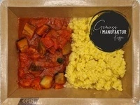 Bild Polenta an mediterranem Gemüse