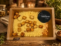 Bild Couscous Pfanne mit mediterranem Gem&uuml;se & Tofu