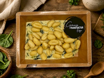 Bild Gnocchi mit Spinat-Gorgonzolaso&szlig;e