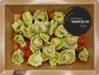 Bild Tortellini Verdi auf mediterranem Gemüse