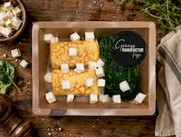 Bild Omelette mit Waldpilzso&szlig;e, Spinat & Hirtenk&auml;se VEGI