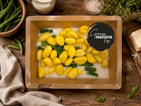Bild Gnocchi mit gr&uuml;nem Spargel