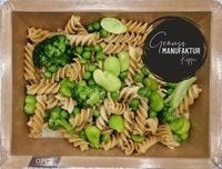 Bild Grüne Gemüsepfanne mit Vollkorn-Fusilli