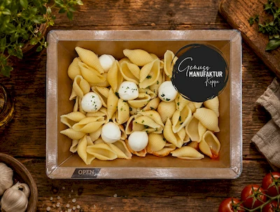Bild Pasta Tomate-Mozzarella