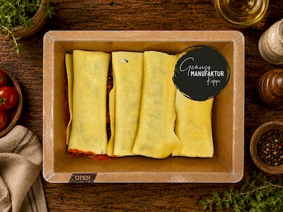 Bild Cannelloni Zucchini-Spinat auf Ratatouille 500g