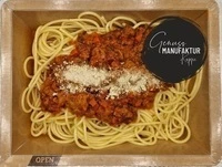 Bild Spaghetti mit veganer Hackfleischso&szlig;e