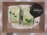 Bild Maultasche mit Schinken-Rahmso&szlig;e