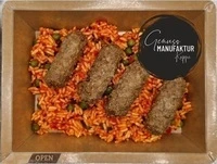 Bild Cevapcici mit Ajvar & Djuvecreis