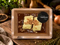 Bild Maultaschen mit Bratenso&szlig;e & R&ouml;stzwiebeln