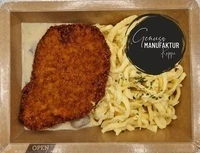 Bild Paniertes Schnitzel mit Waldpilzso&szlig;e & Sp&auml;tzle