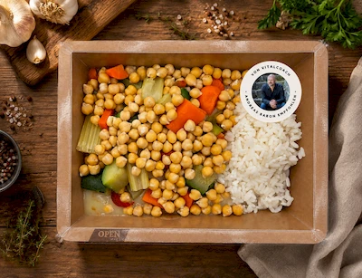 Bild Kichererbsen-Gem&uuml;se-Reis Pfanne AB VEGAN