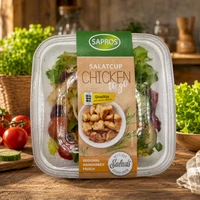 Bild Salatcup Chicken mit Dressing